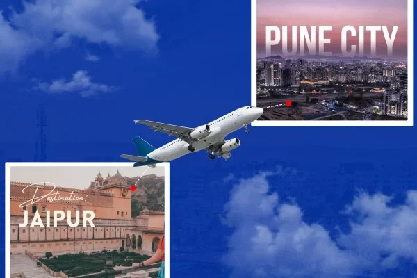 Book low cost flights from Jaipur to Pune in minutes Bhartiya Airways
